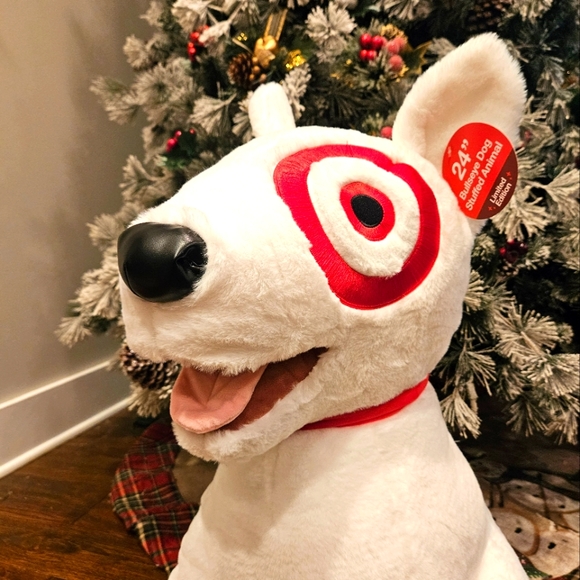 2024 Large 24 Inch Bullseye Target Holiday Exclusive, Limited Stuffed Plush - Picture 4 of 10